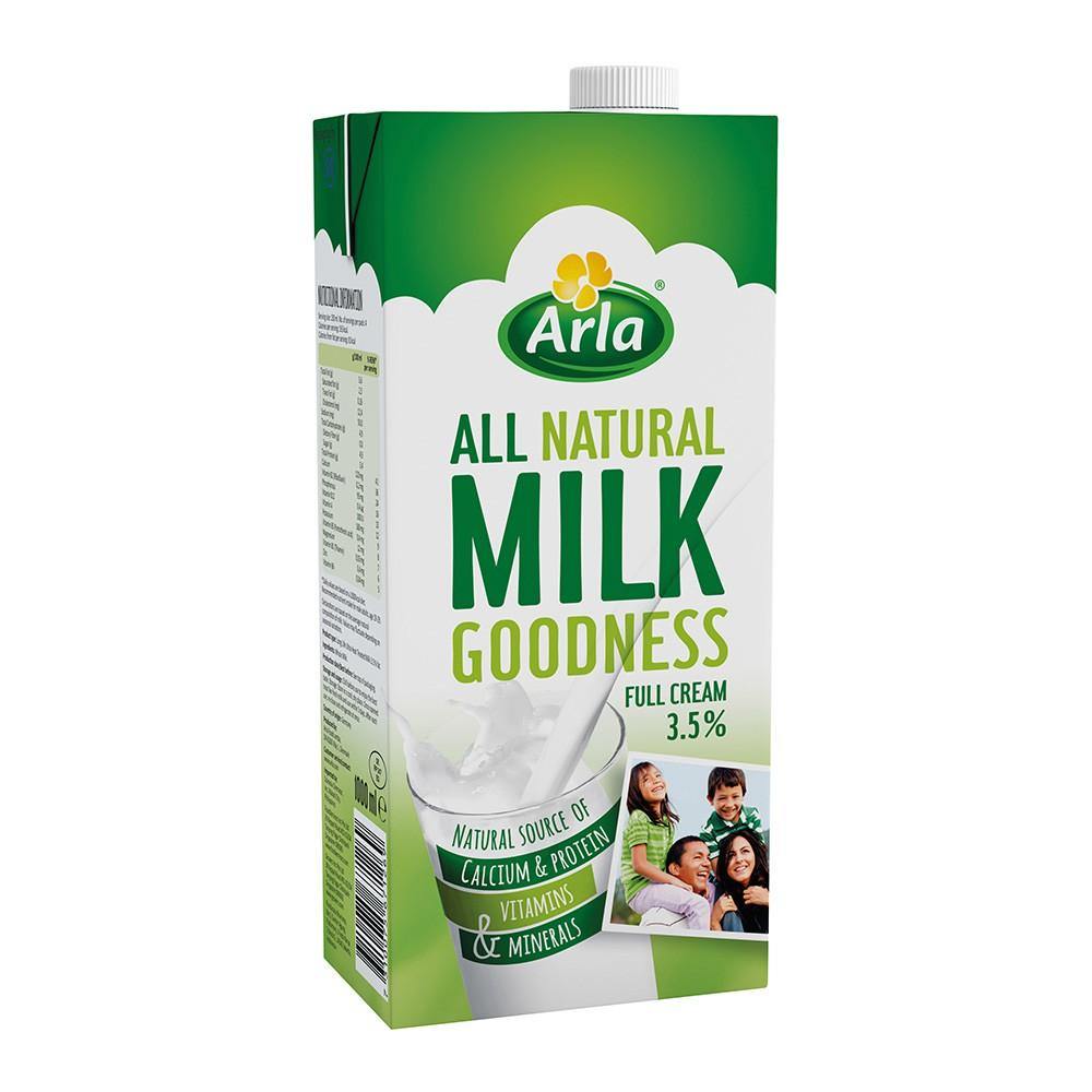 ARLA MILK GOODNESS FULL CREAM 1L (C) Kitchen Convenience Ingredients