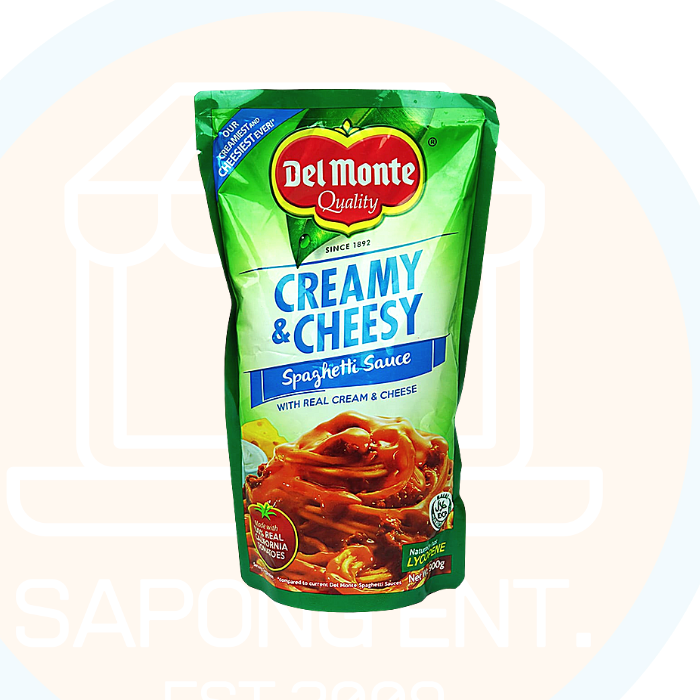 DEL MONTE SPAGHETTI SAUCE CREAMY AND CHEESY 500G (U) Kitchen