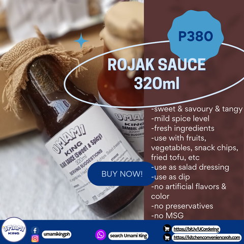 UMAMI KING ROJAK SAUCE 320ml