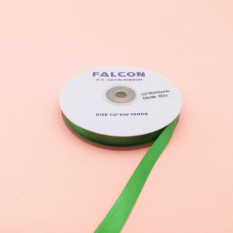 1/2" EMERALD GREEN RIBBON FALCON 1ROLL (50YDS) - Kitchen Convenience: Ingredients & Supplies Delivery