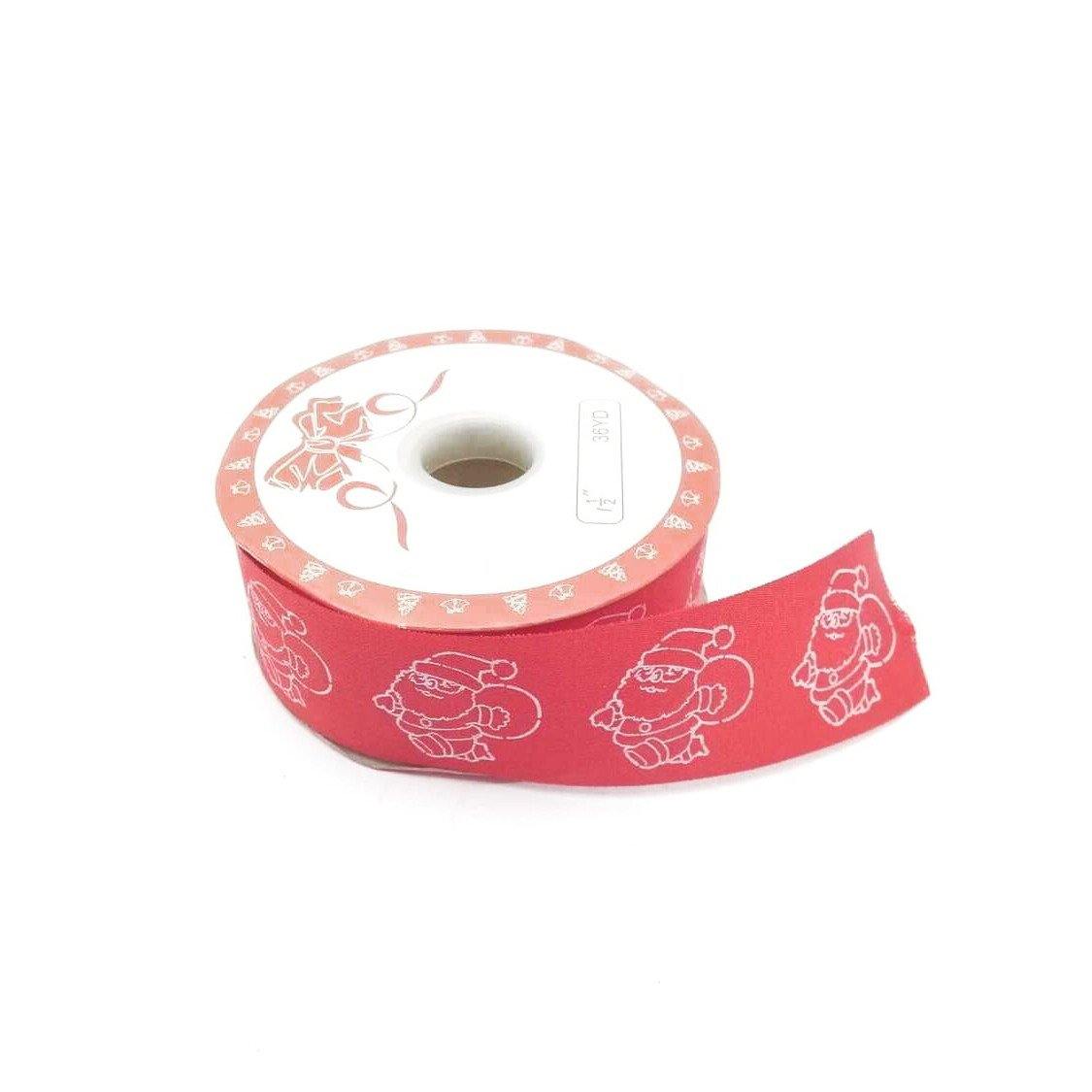 1 1/2" XMAS RED RIBBON #2 1ROLL (36YDS) - Kitchen Convenience: Ingredients & Supplies Delivery
