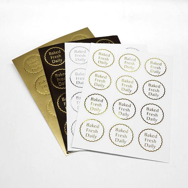 1¼” Baked Fresh Daily Sticker- 120'S - Kitchen Convenience: Ingredients & Supplies Delivery