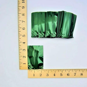 2 3/8" GREEN FOIL POUCH APPROX. 100`S - Kitchen Convenience: Ingredients & Supplies Delivery