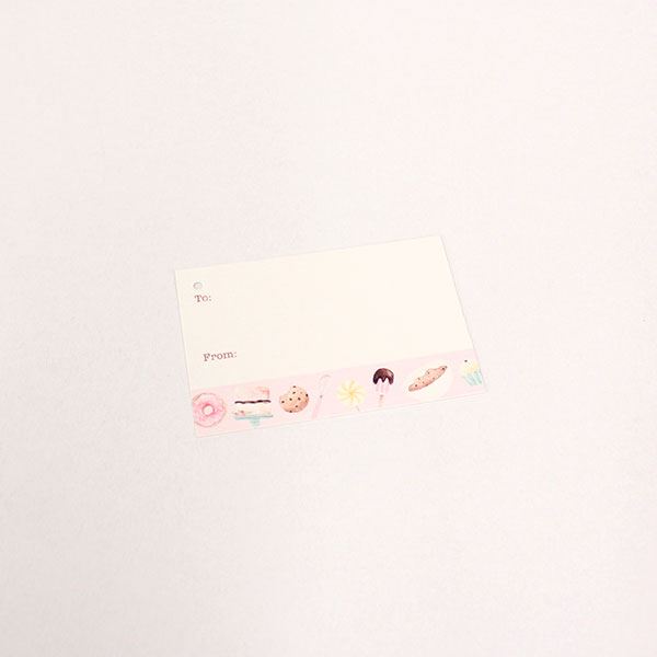 2″ x 3″ Premium Gift Tags – Big (flat card to&from) 20'S - Kitchen Convenience: Ingredients & Supplies Delivery