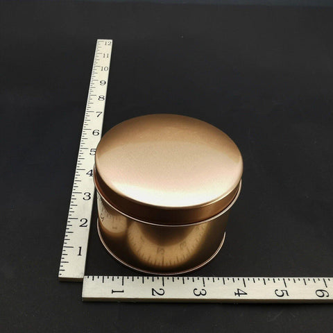 3 1/2 X 2 1/2 TINCAN BRONZE GOLD - Kitchen Convenience: Ingredients & Supplies Delivery
