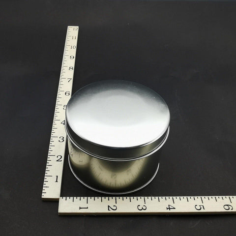 3 1/2 X 2 1/2 TINCAN SILVER - Kitchen Convenience: Ingredients & Supplies Delivery