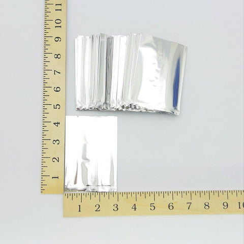 3"SILVER FOIL POUCH APPROX. 100`S - Kitchen Convenience: Ingredients & Supplies Delivery