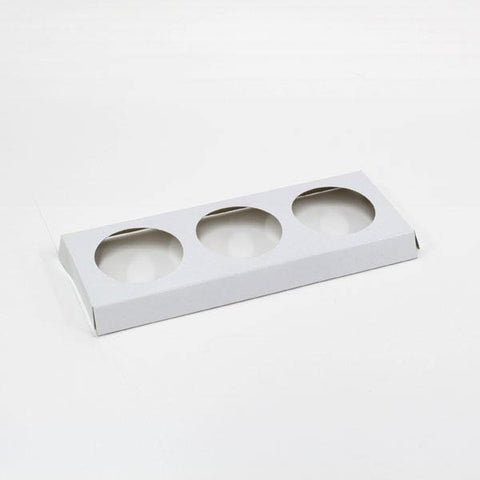 3¼” x9 ” x ¾” 3oz Cupcake Holder 3s -20`s - Kitchen Convenience: Ingredients & Supplies Delivery