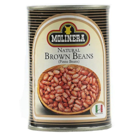 MOLINERA NATURAL BROWN BEANS PINTO BEANS 400G (U) - Kitchen Convenience: Ingredients & Supplies Delivery
