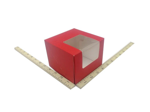 4 1/2 X 4 1/2 X 3 1/2 ALL RED 20`S (PFBOX) - Kitchen Convenience: Ingredients & Supplies Delivery