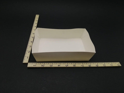 4 3/4 X 7 X 2 FOOD TRAY WHITE MEDIUM (FTPMD) 10`S - Kitchen Convenience: Ingredients & Supplies Delivery