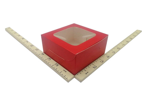 4 X 4 X 2 DEEP RED 20`S - Kitchen Convenience: Ingredients & Supplies Delivery
