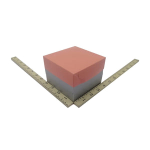 4 X 4 X 3 B.PINK SILVER BOT. 20`S - Kitchen Convenience: Ingredients & Supplies Delivery