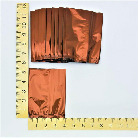 4X5 BROWN FOIL POUCH APPROX. 100`S - Kitchen Convenience: Ingredients & Supplies Delivery