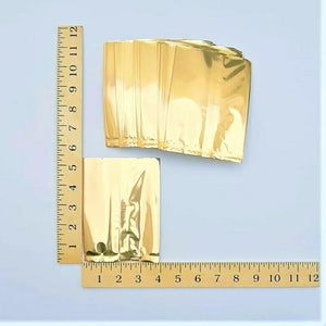 4X5 GOLD FOIL POUCH APPROX. 100`S - Kitchen Convenience: Ingredients & Supplies Delivery