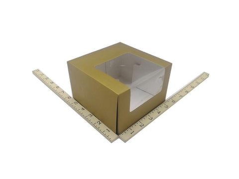 5 1/2 X 5 1/2 X 3 1/2 GOLD 20'S (PFBOX) - Kitchen Convenience: Ingredients & Supplies Delivery