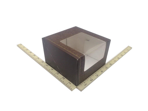 5 1/2 X 5 1/2 X 3 1/2 DARK CHOCOLATE 20'S (PF) - Kitchen Convenience: Ingredients & Supplies Delivery