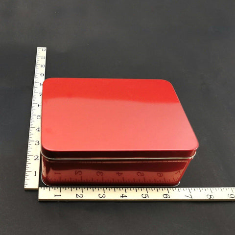 5 X 7 X 2 1/2 TINCAN RED - Kitchen Convenience: Ingredients & Supplies Delivery