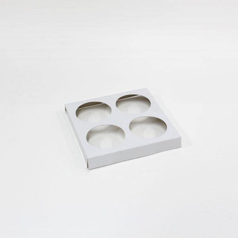 6″ x 6″ x ¾” 3oz Cupcake Holder 4s -100`s - Kitchen Convenience: Ingredients & Supplies Delivery