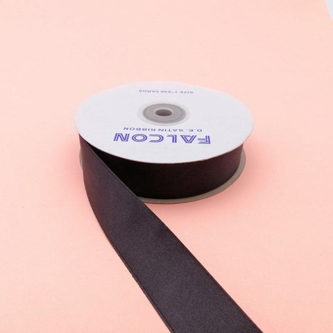 7/8" BLACK RIBBON 1ROLL (FALCON) (50YDS) - Kitchen Convenience: Ingredients & Supplies Delivery