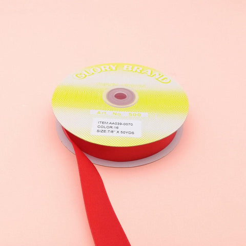 7/8" RED RIBBON 1ROLL (50YDS) - Kitchen Convenience: Ingredients & Supplies Delivery