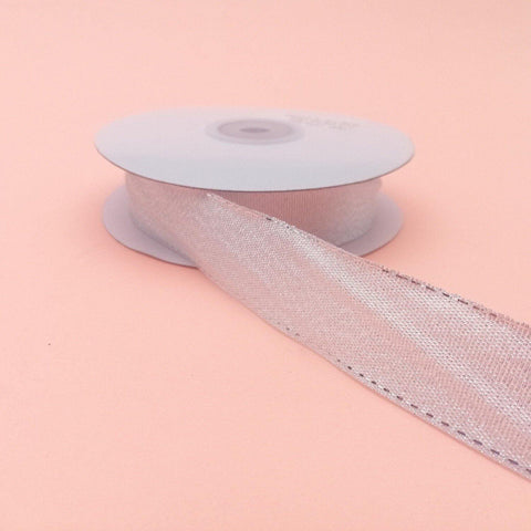 7/8" SILVER RIBBON 1 ROLL CHK-301 (50YDS) - Kitchen Convenience: Ingredients & Supplies Delivery
