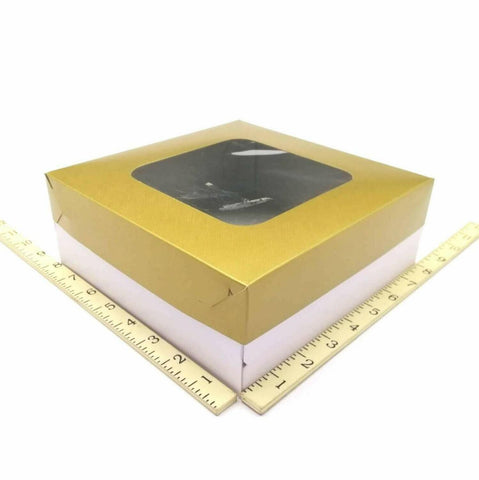 8 X 8 X 3 GOLD WHITE BOT. 20`S - Kitchen Convenience: Ingredients & Supplies Delivery