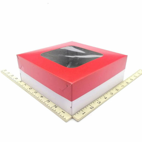 8 X 8 X 3 RED WHITE BOT. 20`S - Kitchen Convenience: Ingredients & Supplies Delivery