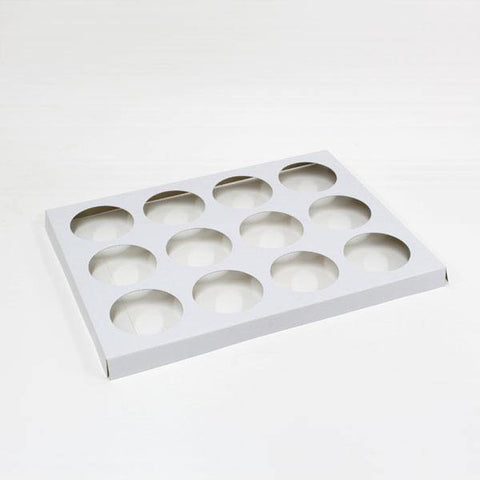 9″ x 12″ x ¾” 3oz Cupcake Holder 12s -100`s - Kitchen Convenience: Ingredients & Supplies Delivery