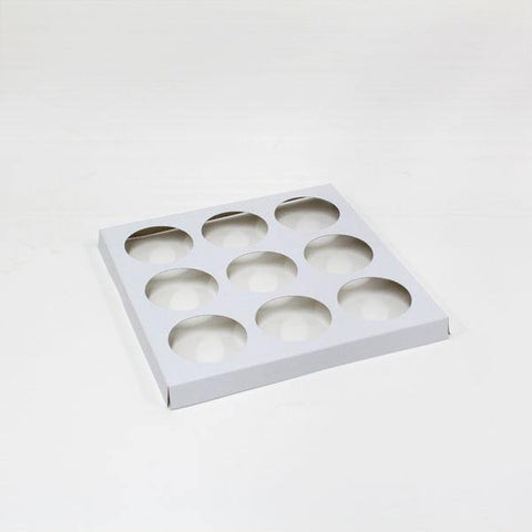 9″ x 9″ x ¾” 3oz Cupcake Holder 9s -20`s - Kitchen Convenience: Ingredients & Supplies Delivery