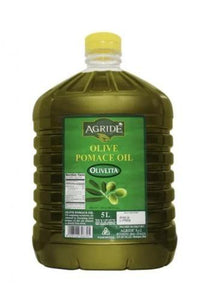 AGRIDE POMACE OLIVE OIL 5L (U) - Kitchen Convenience: Ingredients & Supplies Delivery