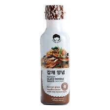 AJUMMA REPUBLIC KOREAN GLASS NOODLE JAPCHAE SAUCE 325G (U) - Kitchen Convenience: Ingredients & Supplies Delivery