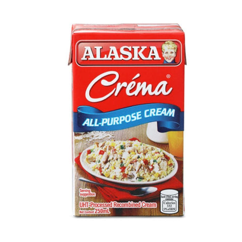 ALASKA CREMA 250ML (U) - Kitchen Convenience: Ingredients & Supplies Delivery