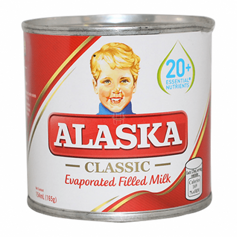ALASKA EVAPORATED FILLED MILK 154ML (U) - Kitchen Convenience: Ingredients & Supplies Delivery