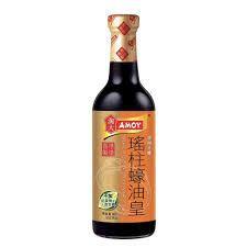 AMOY PREMIUM OYSTER SAUCE WITH SCALLOPS 555G (U) - Kitchen Convenience: Ingredients & Supplies Delivery