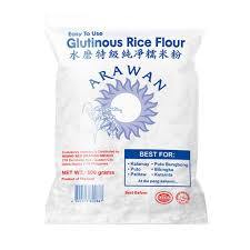 ARAWAN GLUTINOUS RICE FLOUR 500G (U) - Kitchen Convenience: Ingredients & Supplies Delivery