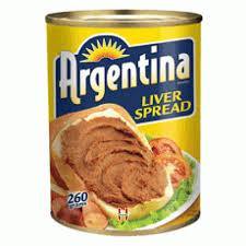 ARGENTINA LIVER SPREAD 260G (O) - Kitchen Convenience: Ingredients & Supplies Delivery