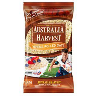 AUSTRALIA HARVEST WHOLE ROLLED OATS 1.2KGS (O) - Kitchen Convenience: Ingredients & Supplies Delivery