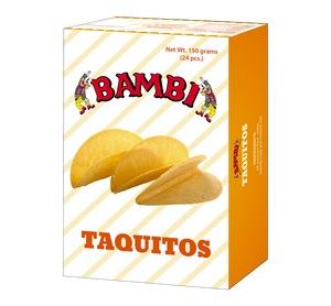 BAMBI TAQUITOS 24'S 150G (U) - Kitchen Convenience: Ingredients & Supplies Delivery