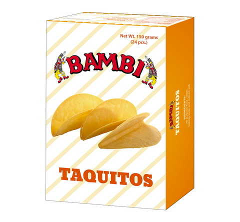 BAMBI TAQUITOS 24'S 150G (U) - Kitchen Convenience: Ingredients & Supplies Delivery