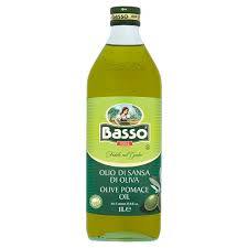 BASSO POMACE OLIVE OIL 1L (U) - Kitchen Convenience: Ingredients & Supplies Delivery