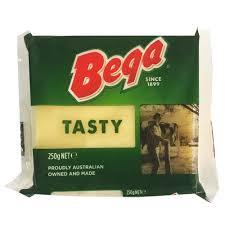 BEGA CHEDDAR TASTY 250G (U) - Kitchen Convenience: Ingredients & Supplies Delivery