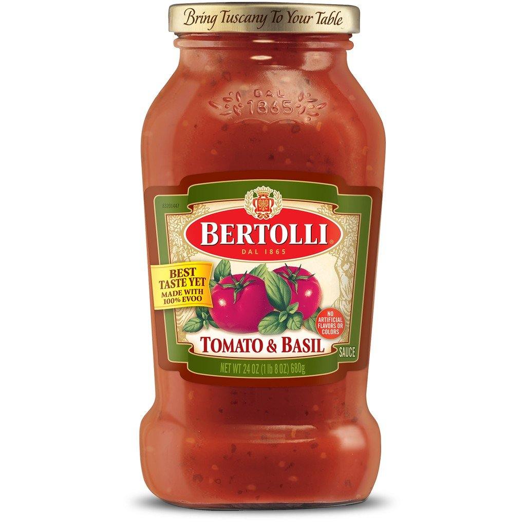BERTOLLI TOMATO AND BASIL SAUCE 680G (U) - Kitchen Convenience: Ingredients & Supplies Delivery