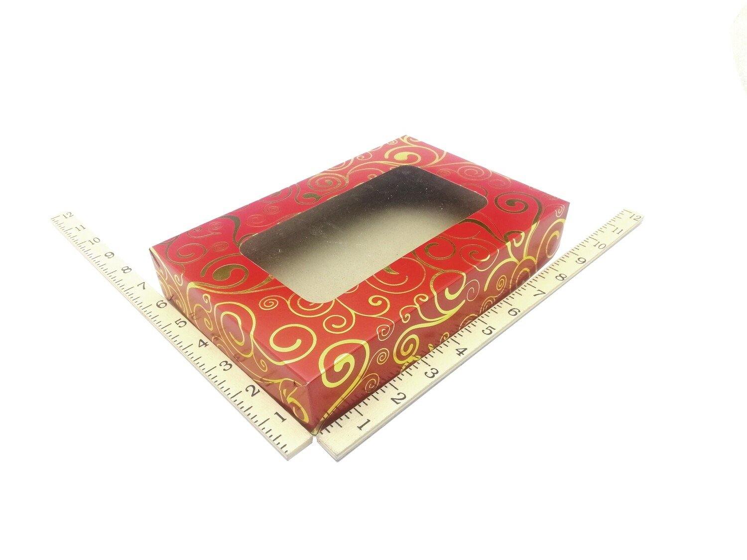 BOX BT-SWIRL RED 20`S (6 X 9) - Kitchen Convenience: Ingredients & Supplies Delivery