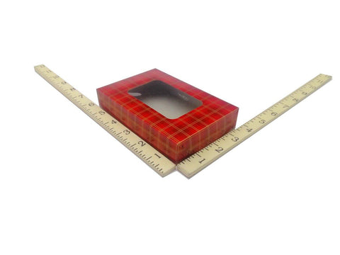 BOX MT-PLAID 20`S (5.5 X 3.5) - Kitchen Convenience: Ingredients & Supplies Delivery