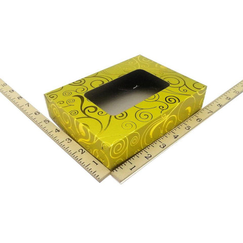 BOX ST-SWIRLS STAMP GOLD 20`S (7 x 5) - Kitchen Convenience: Ingredients & Supplies Delivery