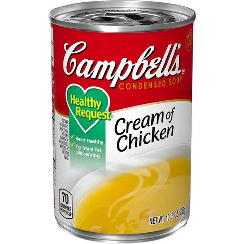 CAMPBELL'S HEALTHY REQUEST CREAM OF CHICKEN 298G (U) - Kitchen Convenience: Ingredients & Supplies Delivery