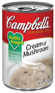 CAMPBELL'S HEALTHY REQUEST CREAM OF MUSHROOM 298G (U) - Kitchen Convenience: Ingredients & Supplies Delivery