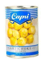 CAPRI ARTICHOKE HEART 390G (U) - Kitchen Convenience: Ingredients & Supplies Delivery
