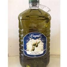 CAPRI EXTRA VIRGIN OLIVE OIL 5L (U) - Kitchen Convenience: Ingredients & Supplies Delivery